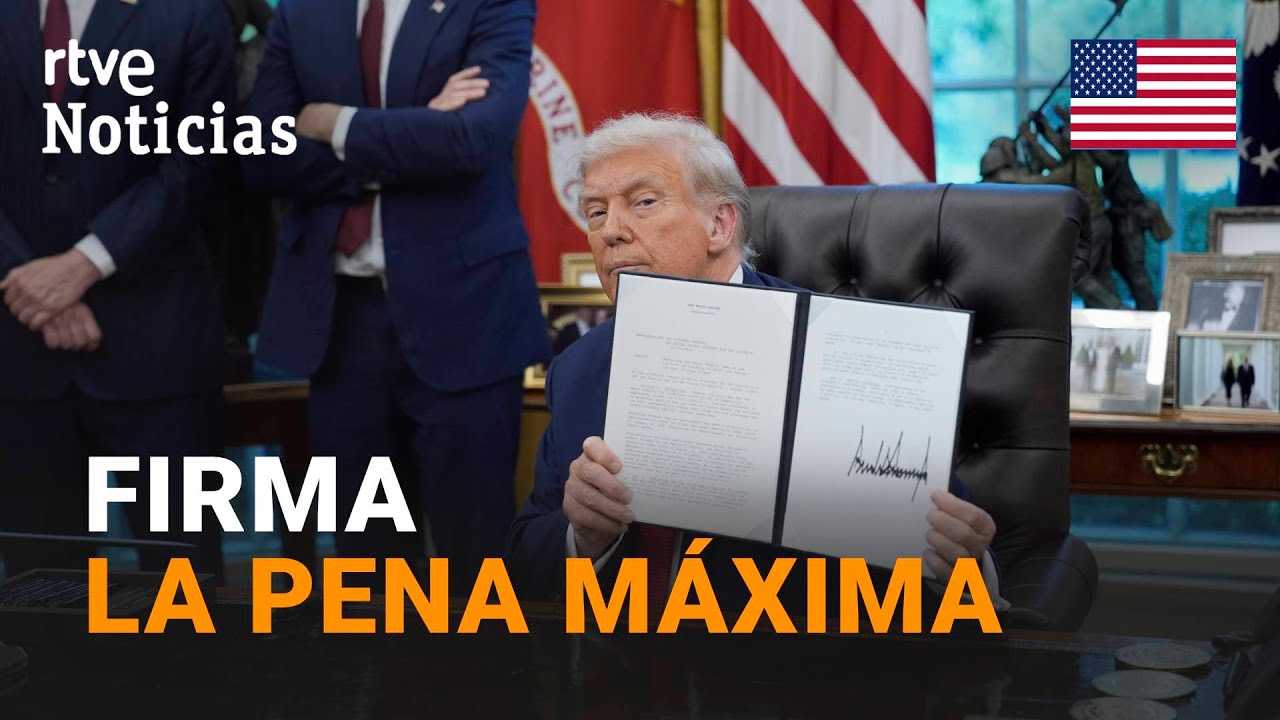 EE.UU.: DONALD TRUMP recupera la PENA DE MUERTE EN WASHINGTON | RTVE Noticias