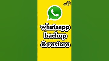 Whatsapp Chat Backup | How To Backup and Restore On Whatsapp Chats #whatsappbackup #whatsapprecovery