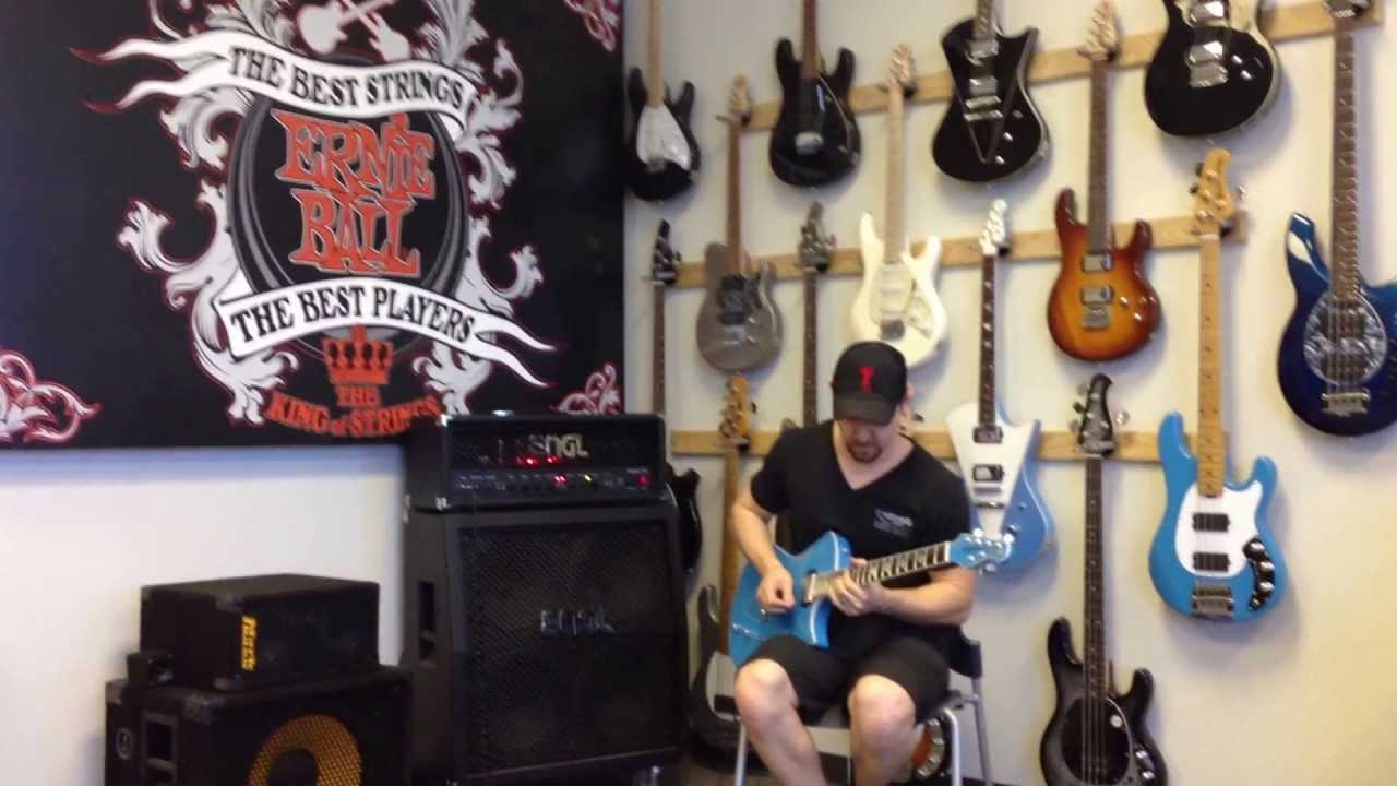 ernie ball 10 46 M-Steel Test on Armada