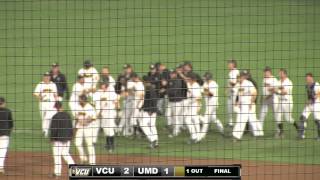 Walk off Victory for VCU Baseball over Maryland