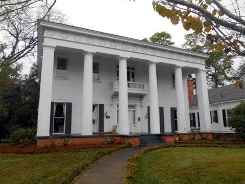 Antebellum Greek Revival Georgia Mansion -- video tour (SOLD)