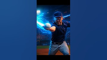 AI Pitcher’s Curveball Breaks Physics ⚡😳 #shorts #viral #viralshorts #trending #today #ai #baseball