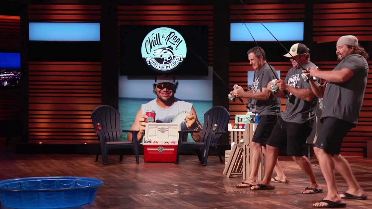 Shark Tank Season 13 Episode 23 Chill n Reel Fishing Can Cooler