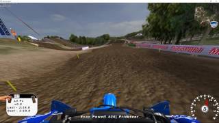MX Simulator HOT LAP | Around 2015 National Track Unidilla - tm250f