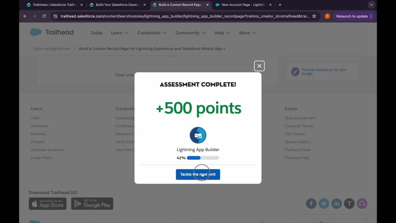 Lightning App Builder | Challenges 1 to 7