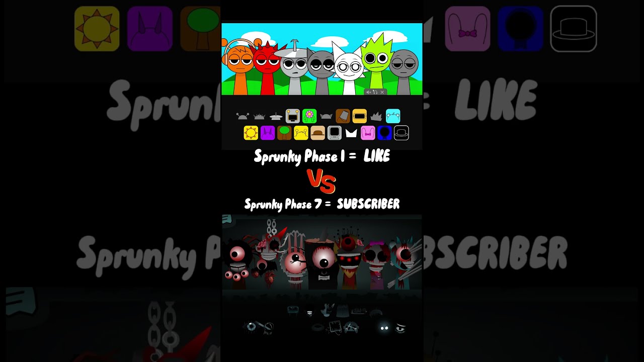 Sprunky Phase 7 Vs 1 Which One Is Best Shorts Youtube