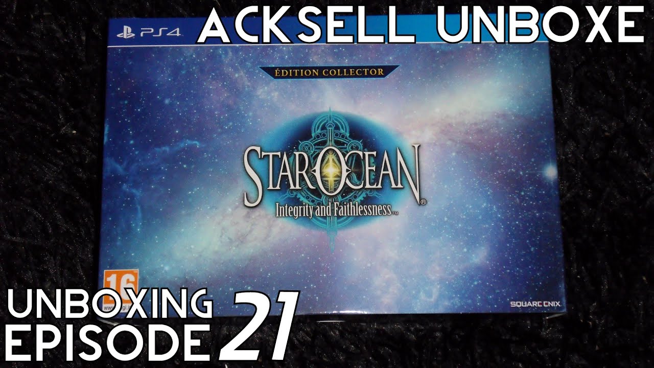Star Ocean: Integrity And Faithlessness - Édition Collector PS4 🇫🇷 NEUVE Scellée