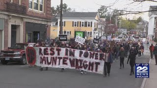 Protest in Northampton following the death of Daunte Wright
