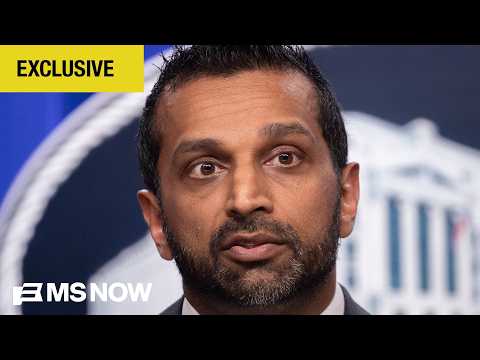 Kash Patel called to White House after questions over his behavior | MS NOW EXCLUSIVE