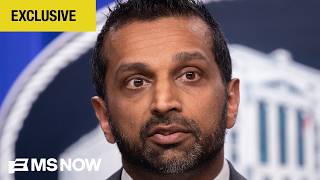 Kash Patel called to White House after questions over his behavior | MS NOW EXCLUSIVE