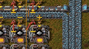 Building a MEGA iron facility and belt production | Factorio