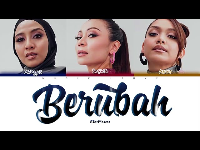 De Fam - 'Berubah' (Lyrics/Malay) class=