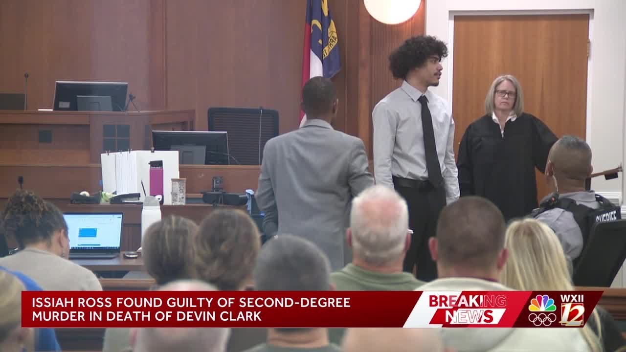 Issiah Ross found guilty of second-degree murder of Devin Clark ...