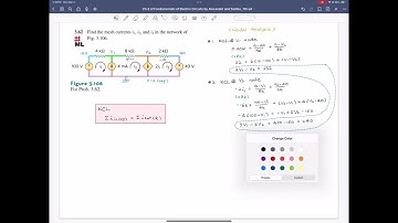 Problem 3.62 (2) Nodal Analysis, Fundamentals of Electric Circuits, 7th ed, Alexander / Sadiku