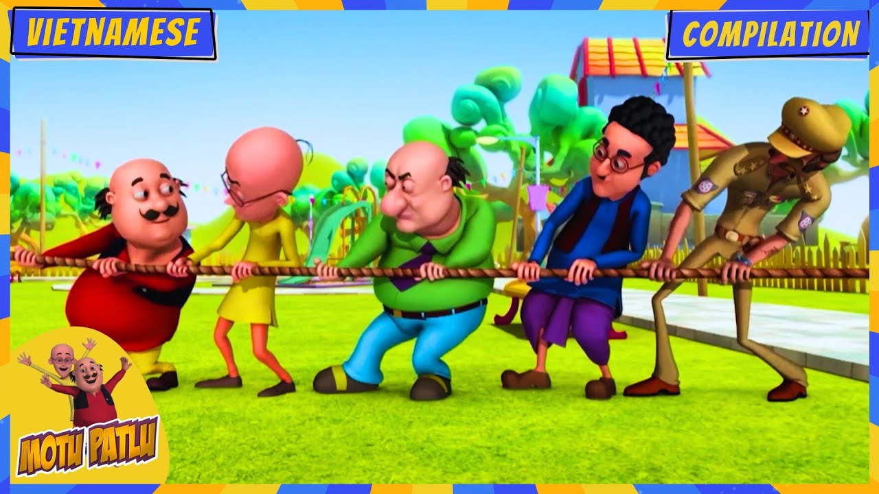 Motu Patlu | Top Moments | Non-Stop Laughter with Motu & Patlu! 🤣🤣 | Vietnamese