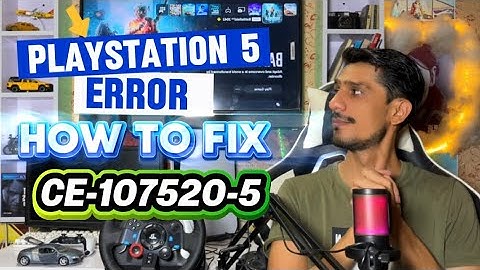 How To Fix PS5 Error Code CE-107520-5 Please Install the latest system software update 