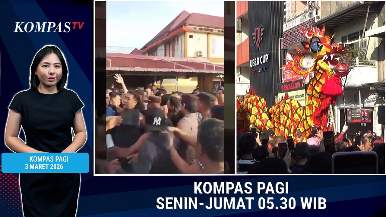 Mapolres Didemo Warga hingga Naga Buka Mata | KOMPAS PAGI 3 MARET 2026