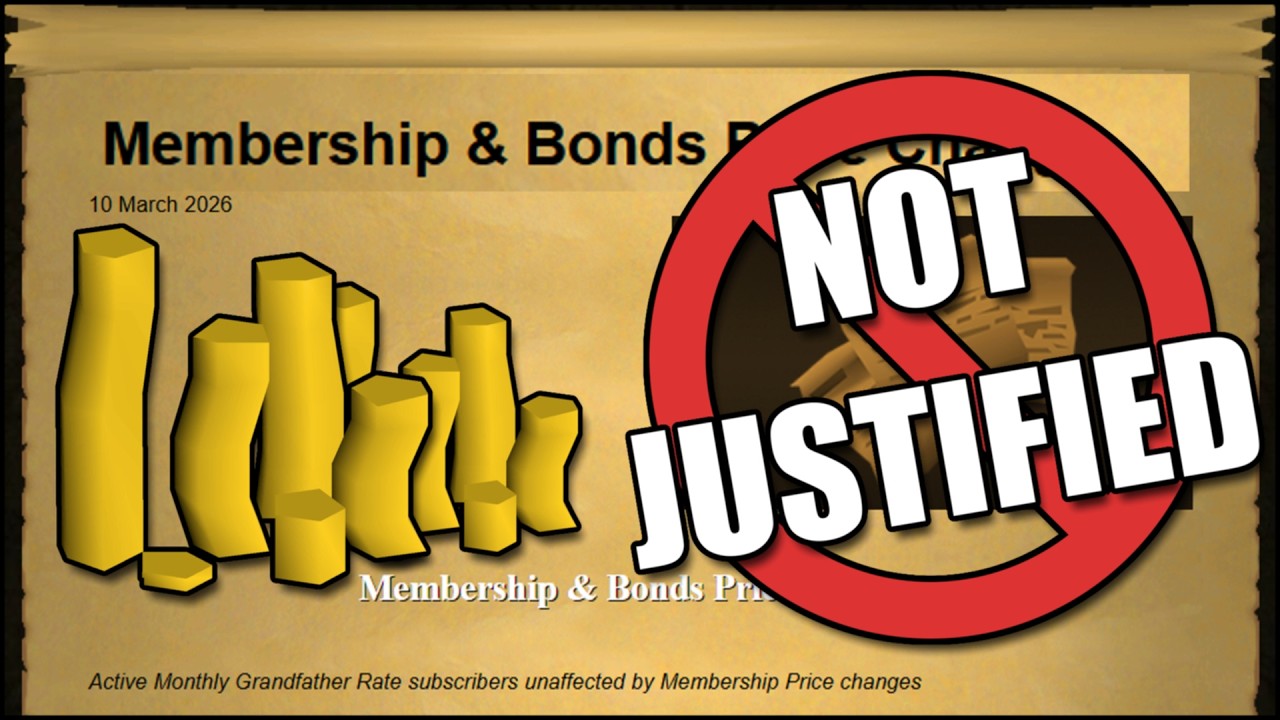 Цена подписки снова повышена (OSRS)