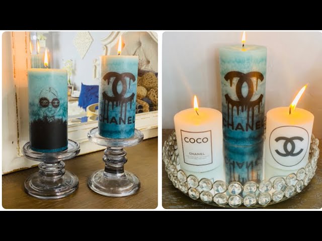 DIY Designer Logo Candles