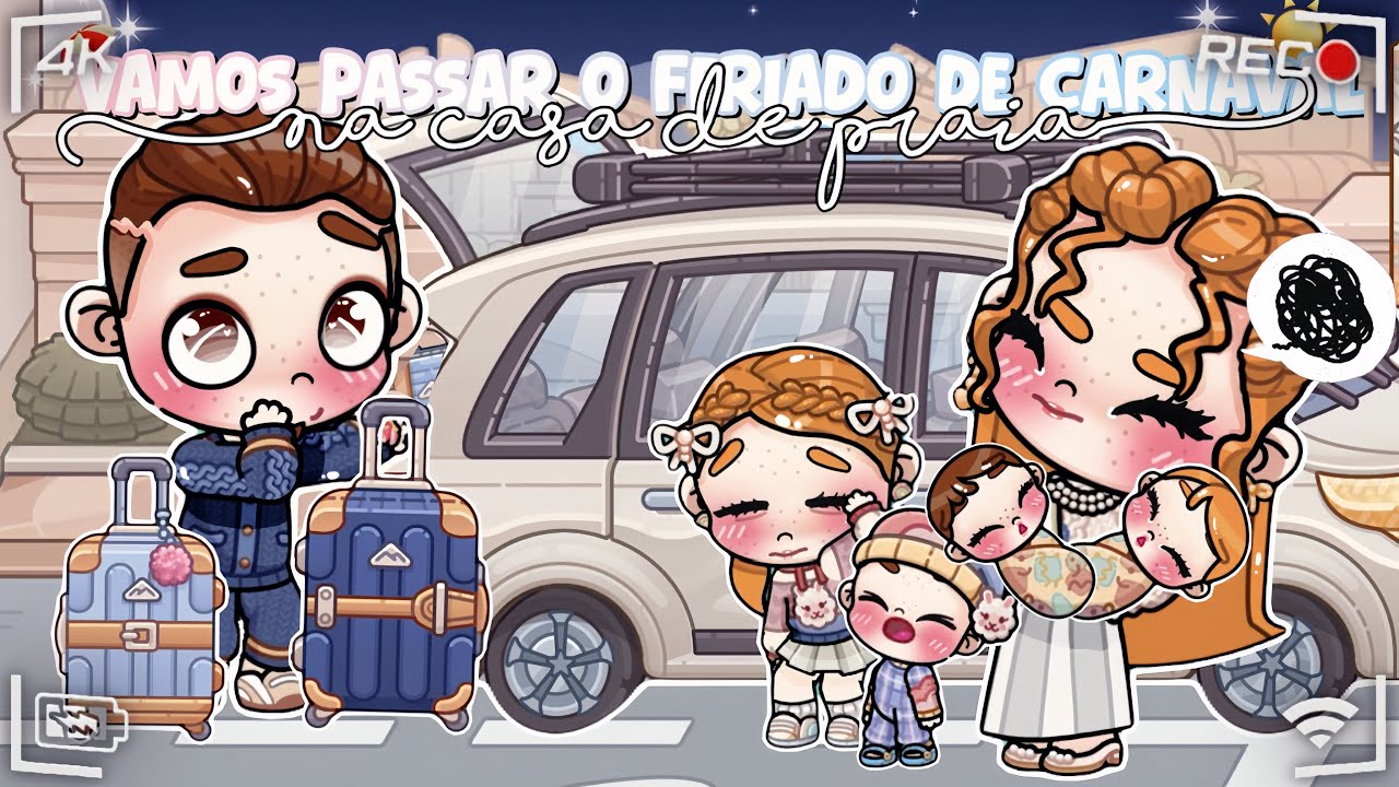 VAMOS PASSAR O FERIADO DE CARNAVAL NA CASA DE PRAIA! 🌊🏖️🎒 || *VOICE🎙️*|| AVATAR WORLD