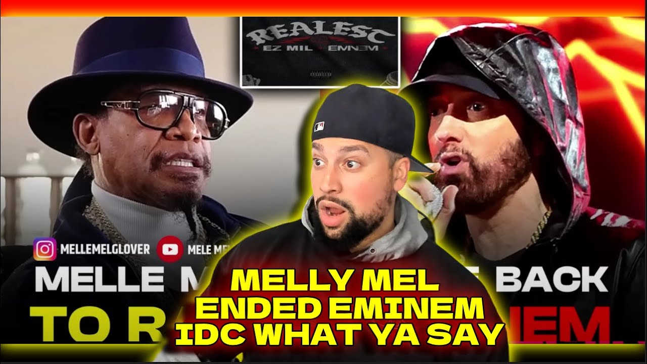 melle mel: every rapper thought FIRST TIME LISTENING | Melle Mel's Response to Eminem's Latest Diss ...