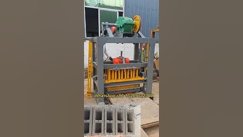 small manual concrete hollow block making machine for blocks and hourdis  #business #buildingblocks