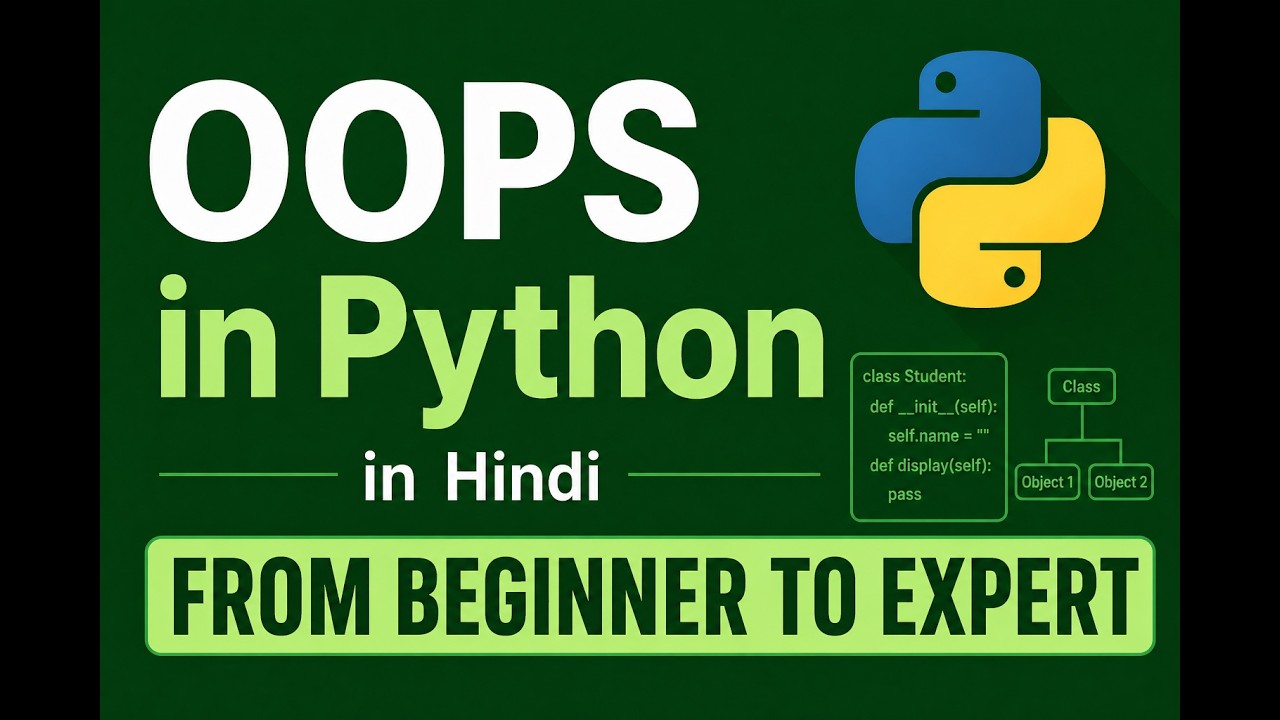 Part 5: Abstract classes & methods and Introspection tools in OOPS in Python (in Hindi)