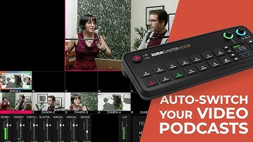 Automatisch wisselen van uw videopodcast met de RØDECaster Video