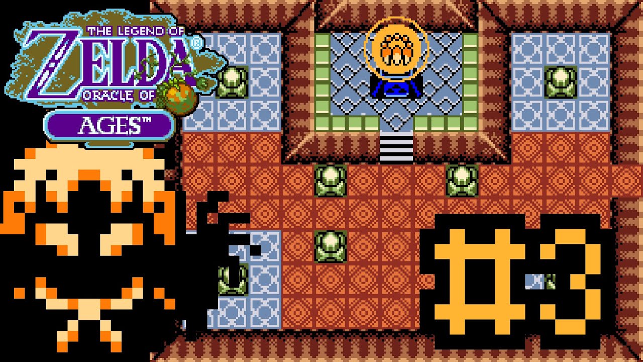 Zelda: Oracle of Ages - First Time Playing | 03. Moonlit Grotto
