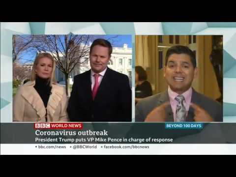 Dr. Ruiz Discusses the Latest on the Coronavirus with BBC World News.