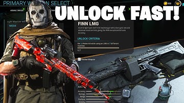 Modern Warfare: Unlock The New "FiNN" LMG FAST! (Finn Gameplay + Unlock!)