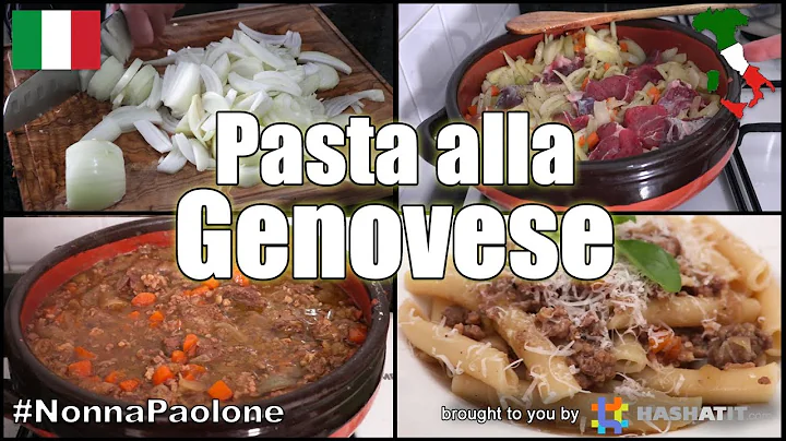 Episode #46 - Pasta Alla Genovese with Special Guest Italian Mother Melissa Ciancio