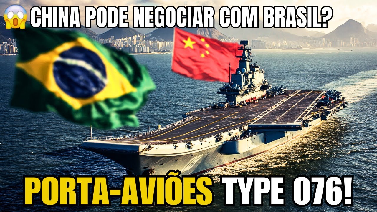 China Pode Oferecer Porta-Aviões Type 76 em Troca de Tecnologia Nuclear!