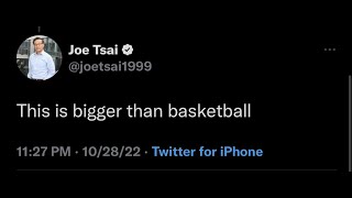 Nets Owner Joe Tsai CALLS OUT NBA Star Kyrie Irving!!!
