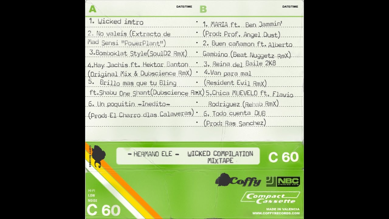 Hermano L : Wicked Compilation Mixtape Vol 1 Completa