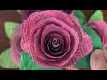 Newspaper Roses Tutorial 🌹