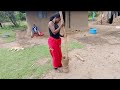 African village life vs the world