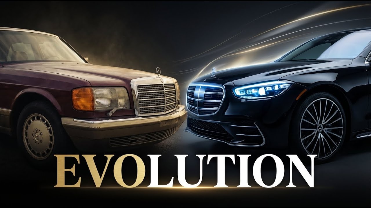 Mercedes S-Class: 1972 to 2025 