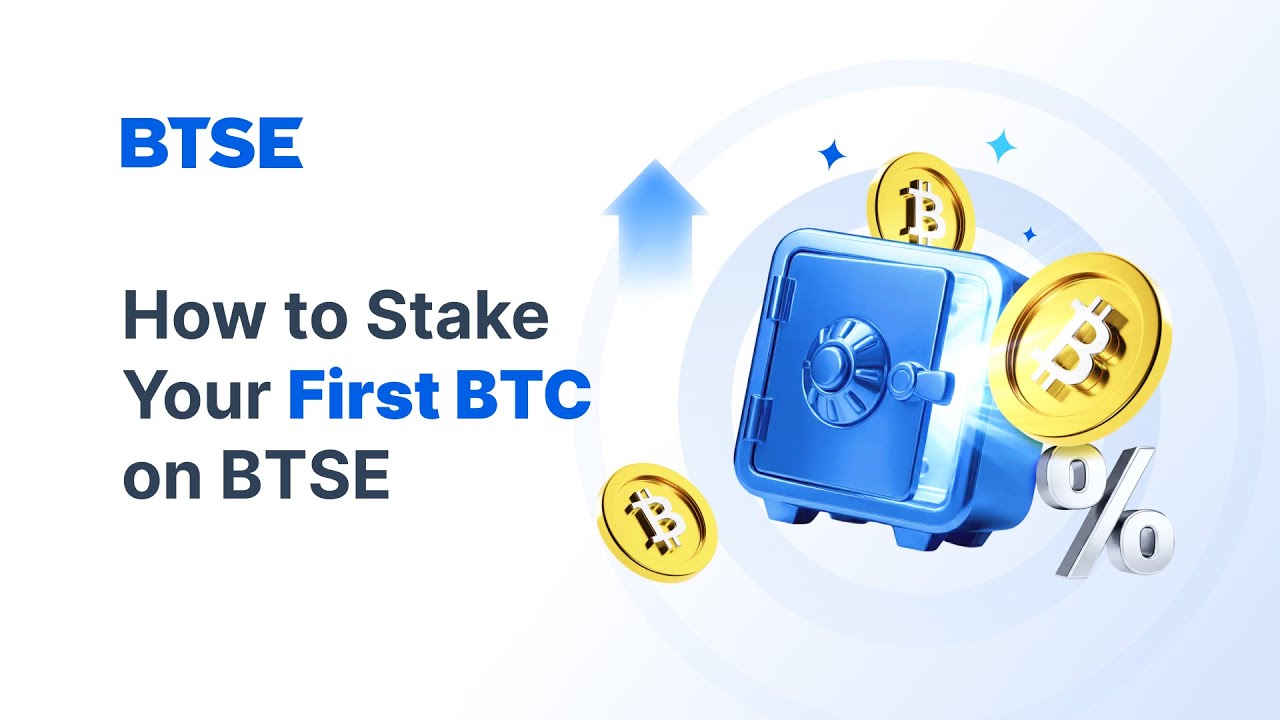 How to Stake Your First Bitcoin on BTSE - YouTube