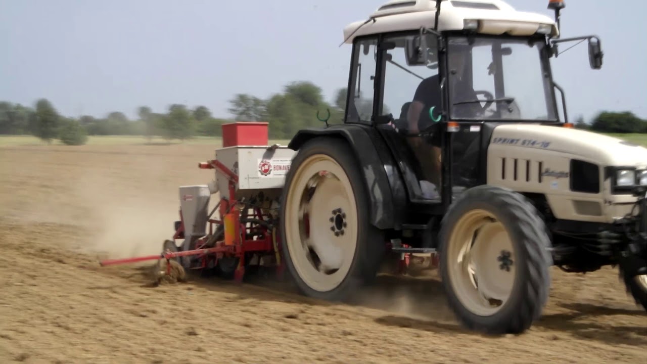 SEMINA SOIA 2019 | Lamborghini 674-70 ruote fine + Seminatrice Gaspardo