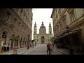 【4K】Walk in Budapest, Hungary | From Liberty Square to Budapest-Nyugati Train station