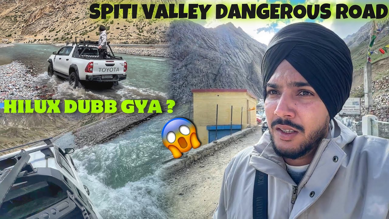 SPITI VALLEY OFF ROADING ON HILUX 😱 KAZA TO PIN VALLEY | Hilux Dubb Gya ?