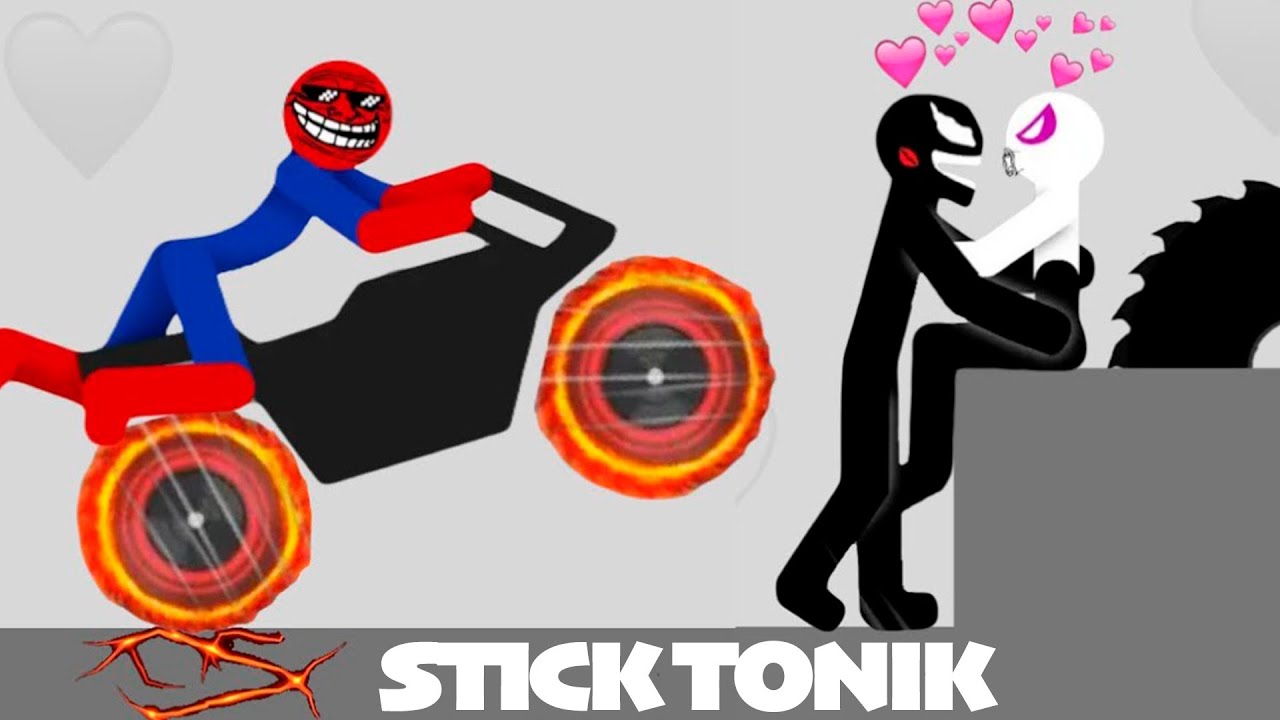 Лучшие падения | Подборка смешных моментов с прыжком человечка-стикмена