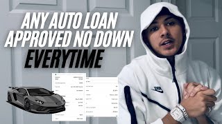 Get Any Auto Loan No Down Payment Everytime (TAKE ADVANTAGE NOW)