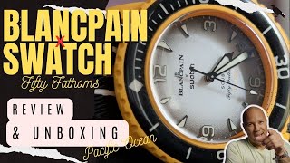 BLANCPAIN x SWATCH SCUBA Fifty Fathoms Watch Review/UNBOXING| BLANCPAIN+SWATCH PACIFIC OCEAN