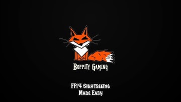 FF14 Sightseeing Log Quick Guide! Why me cant get 21-80!?!