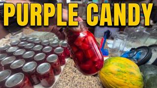 Storing Purple Candy