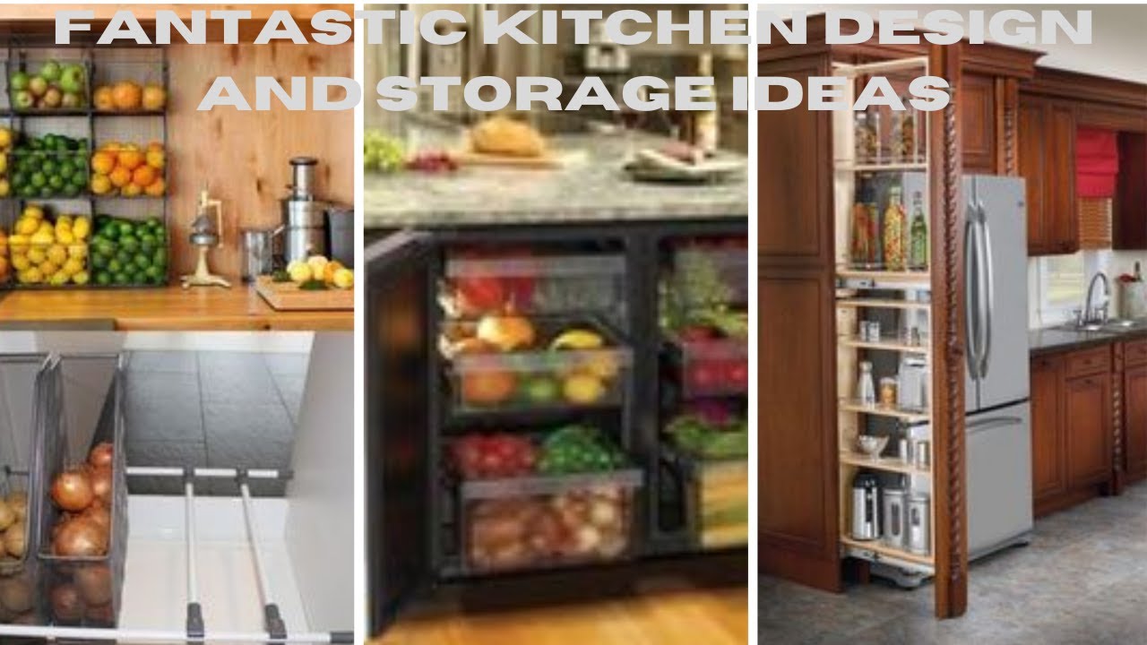 Fantastic Kitchen Design and Storage Ideas beautiful kitchen design