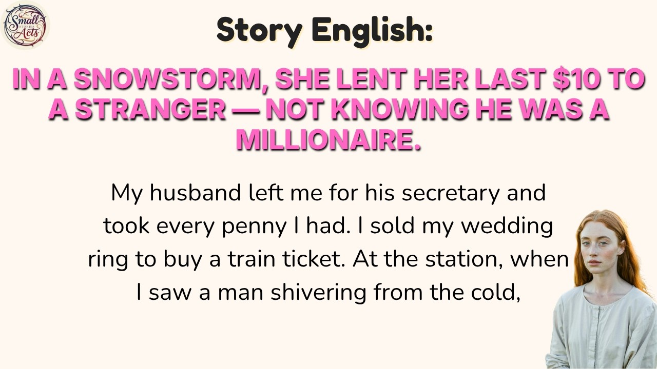 The old man at the train station shivered in his thin coat, searching his empty pockets as the storm raged around him. I had exactly $10.73 to my name after my husband emptied every account and...