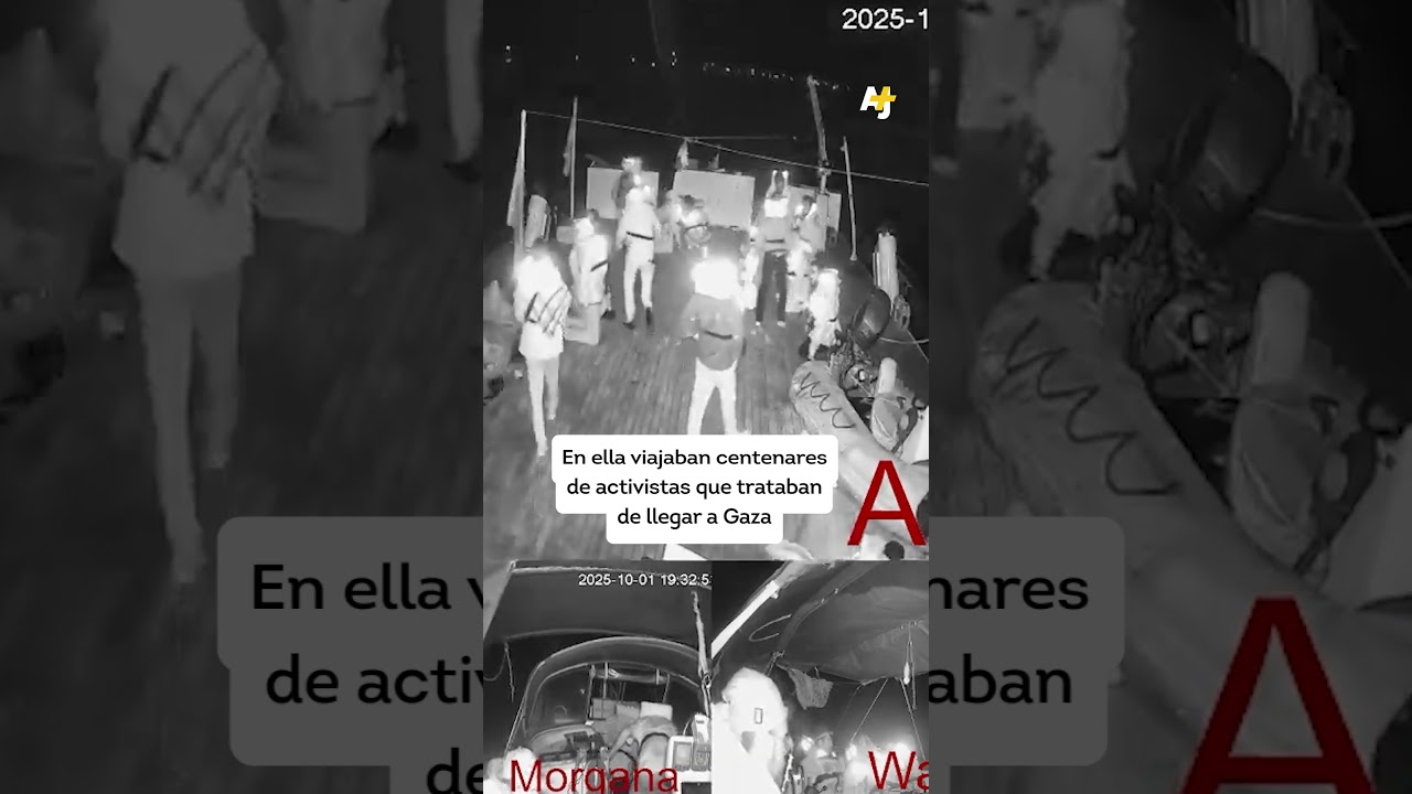 الاحتجاز غير القانوني لأسطول الصمود العالمي #shorts